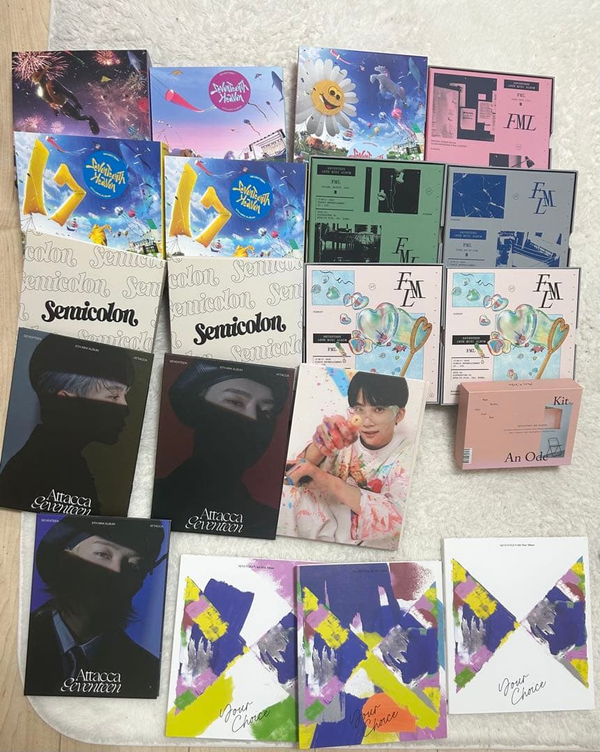 SEVENTEEN アルバムセット　まとめ売り　おまけ付き