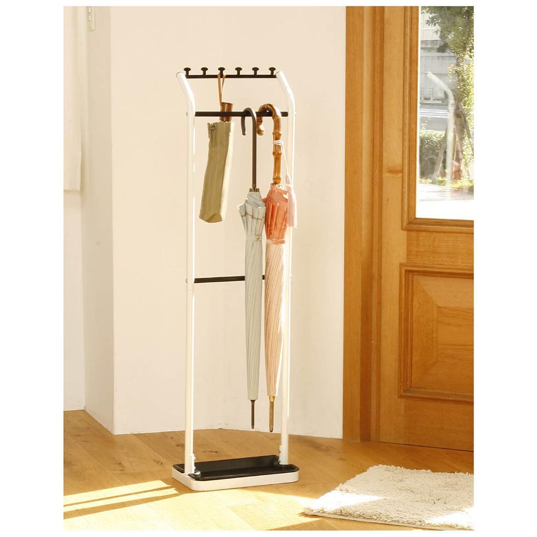 ☆傘を立てずに掛けて収納　傘立て　フック