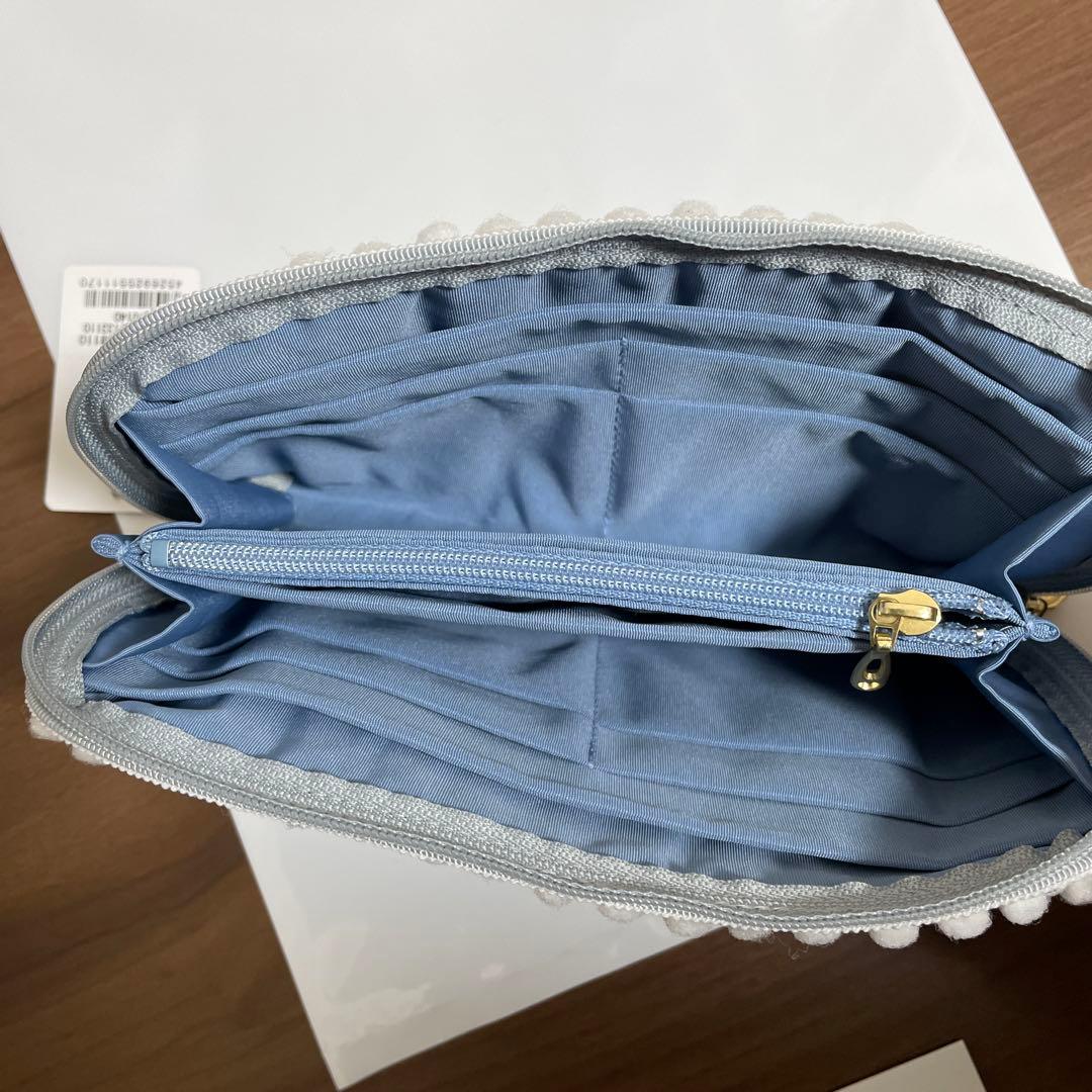 【新品未使用】フェイラー★ピュールミュゲ　便利ポーチ　長財布　すずらん