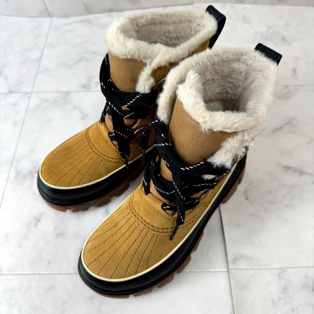 【美品】 現行 SOREL ティボリ5 ウォータープルーフ ウィンターブーツ