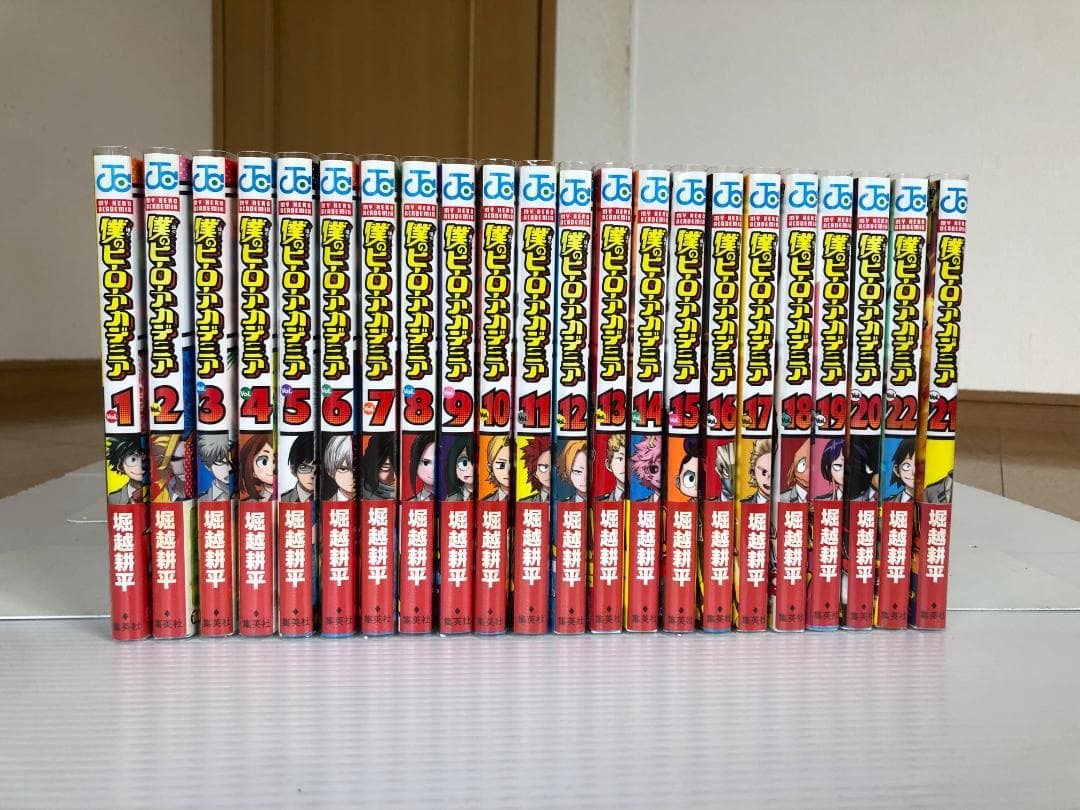 美品　僕のヒーローアカデミア　全巻　初版　帯　特典　ペーパー　ポストカード