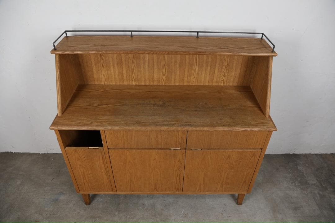 『メーカー不明』オープンシェルフ カップボード 飾棚 食器棚 収納 RWshe2