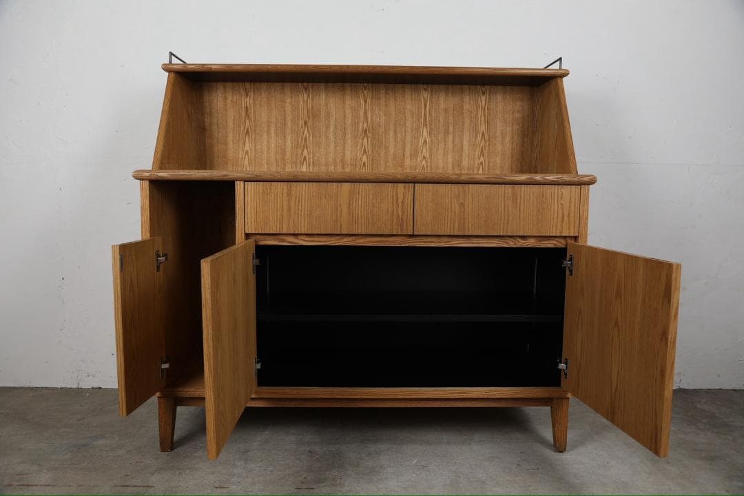 『メーカー不明』オープンシェルフ カップボード 飾棚 食器棚 収納 RWshe2