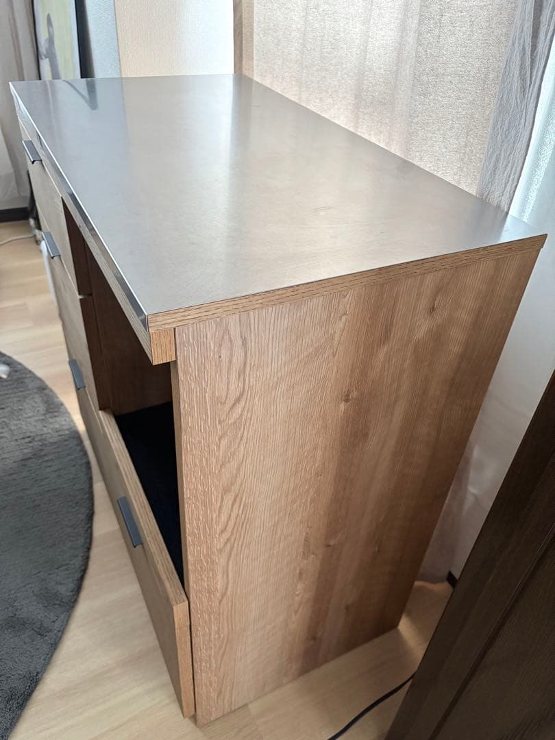 【nyanpon】unicoADDAY キッチンカウンター　W820