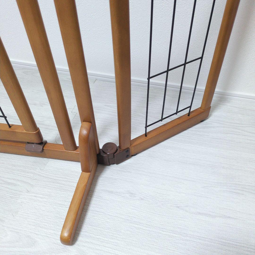 ✨️美品✨️Richell リッチェル ペット用 木製おくだけドア付ゲート S