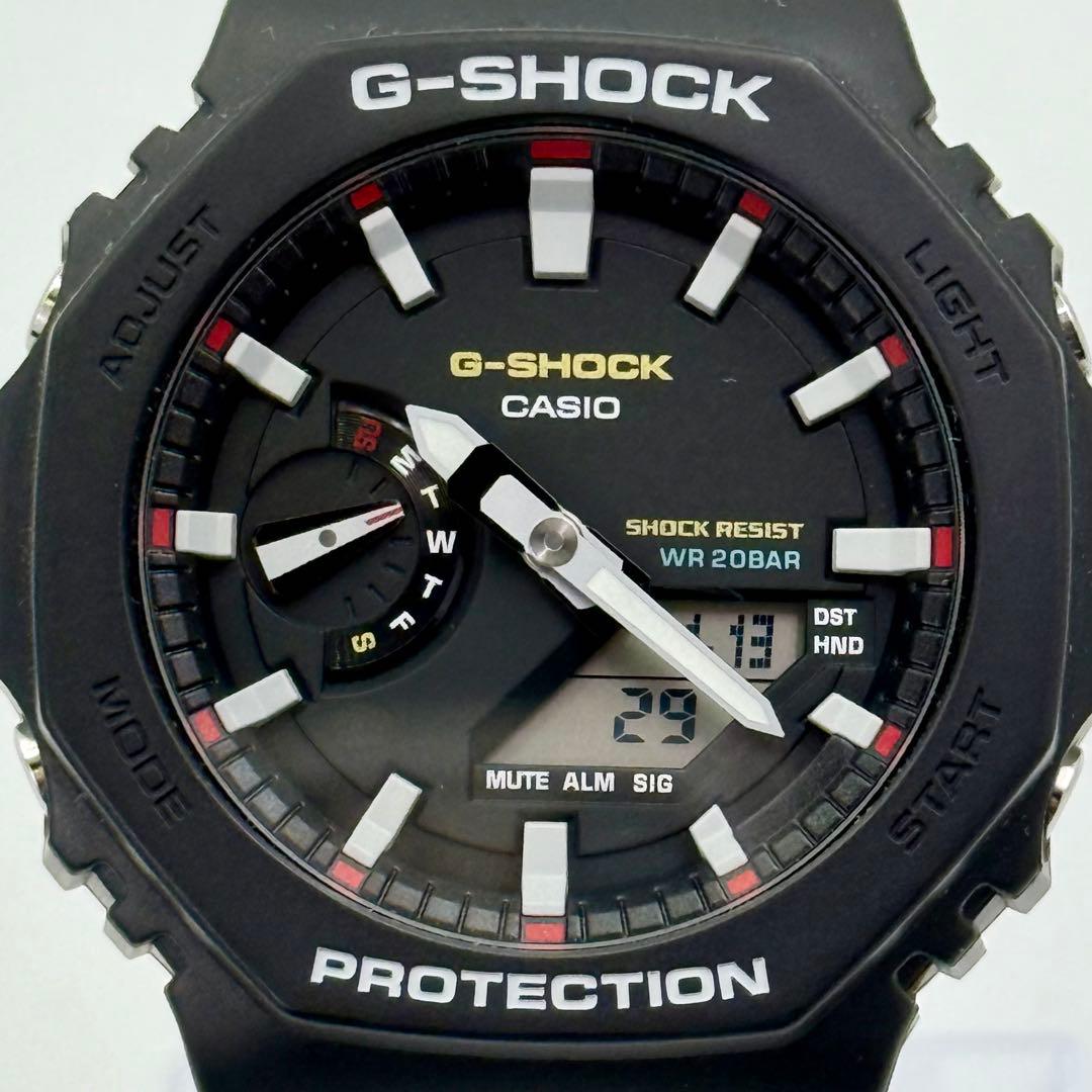 CASIO G-SHOCK GA-2100RL-1AJF 箱付 美品 アナデジ