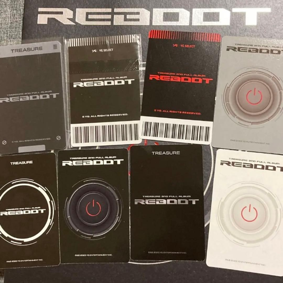 TREASURE トレジャー  REBOOT  ジフン　ラキドロ　トレカ