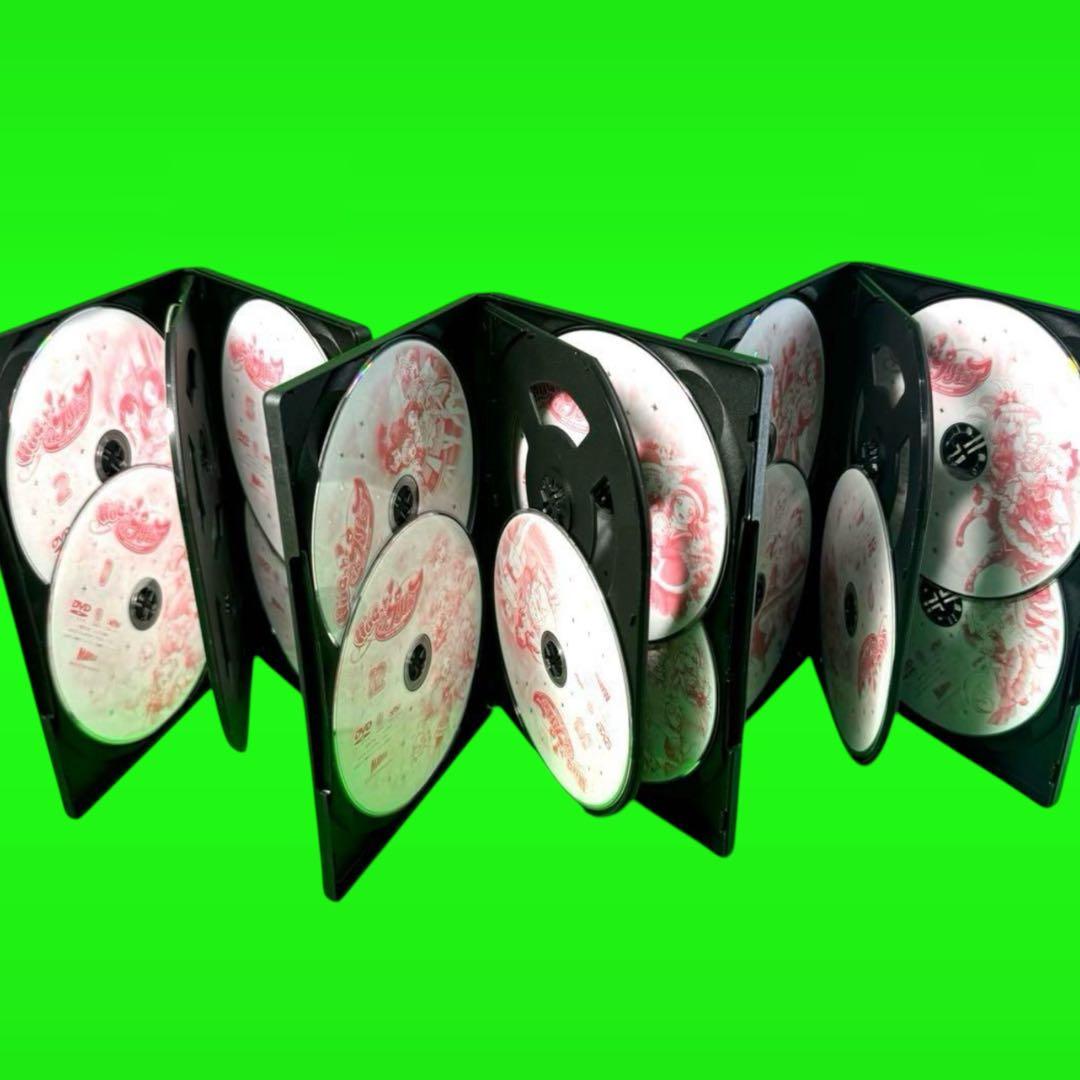 ケース付 HUGっと! プリキュア　DVD 全16巻　全巻セット　レンタル