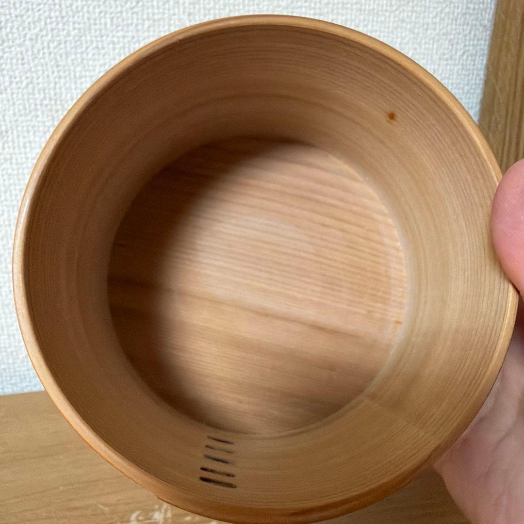 栗久　丸二段弁当　箱　新品　未使用