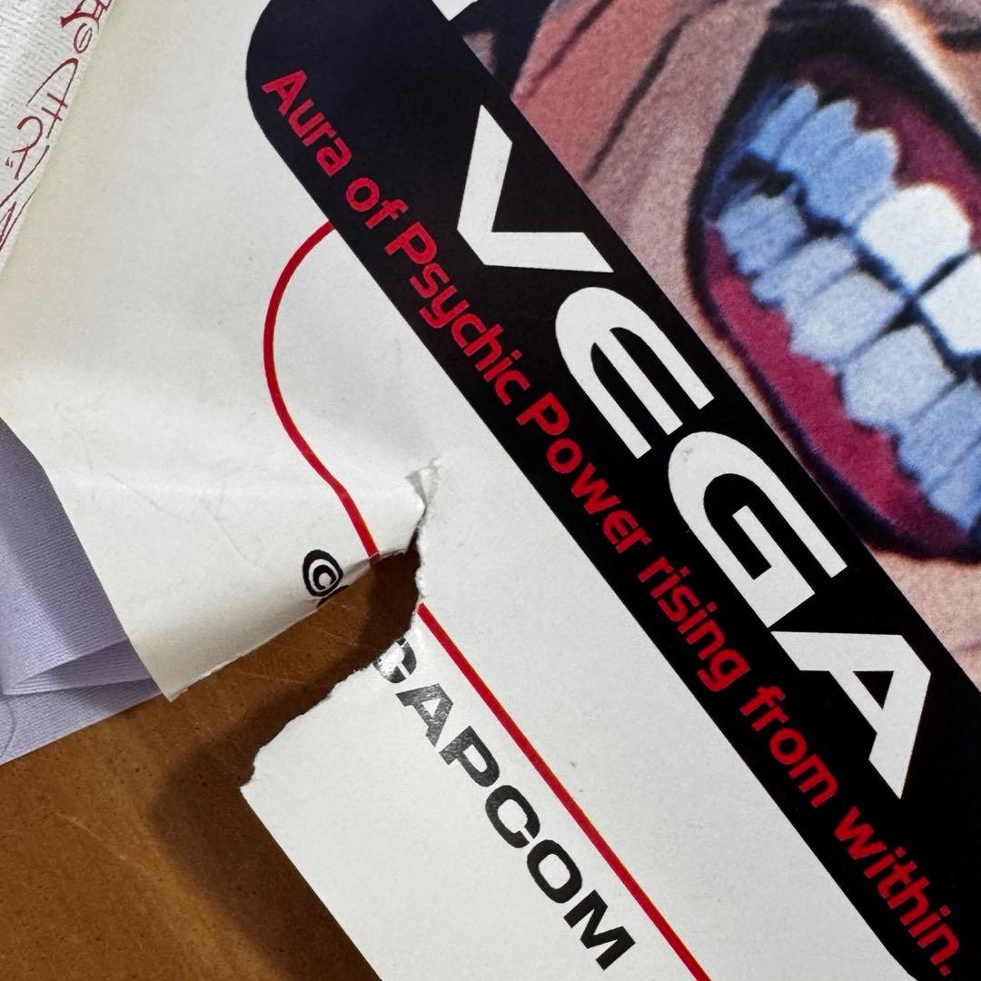 ストリートファイター ZERO3 ポスター サインあり