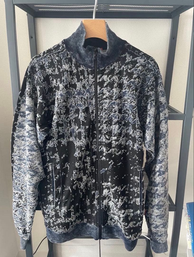 DIESEL 25FW S-Corr Devoré houndstooth S