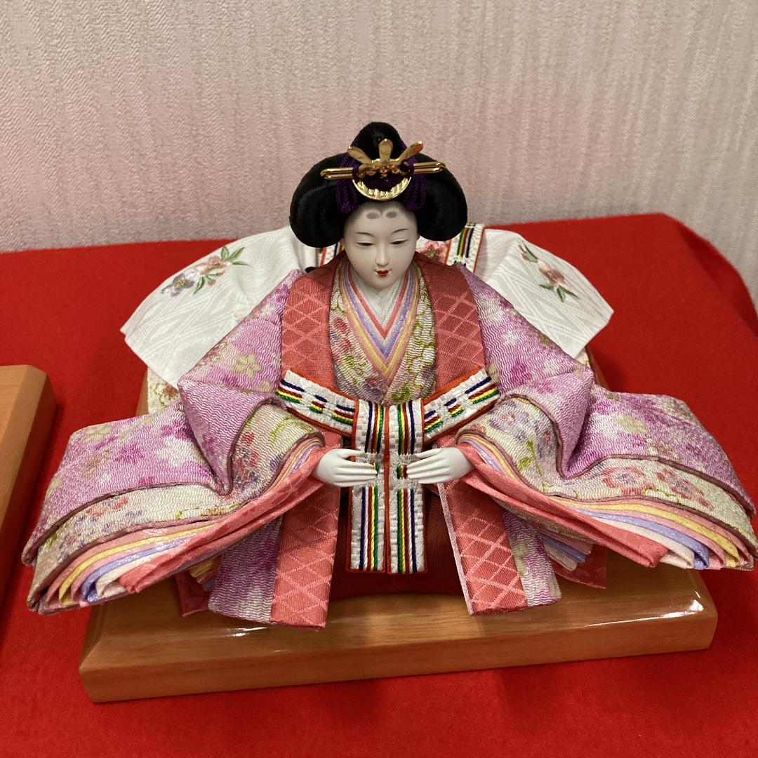 F16 可愛い雛人形　小三五親王のみ　ひな人形　ひな祭り人形