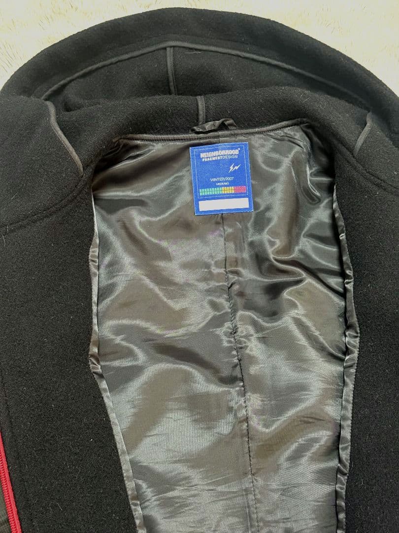 に*ん様 【希少/美品】ネイバーフッド フラグメント コラボ ダッフルコート　藤