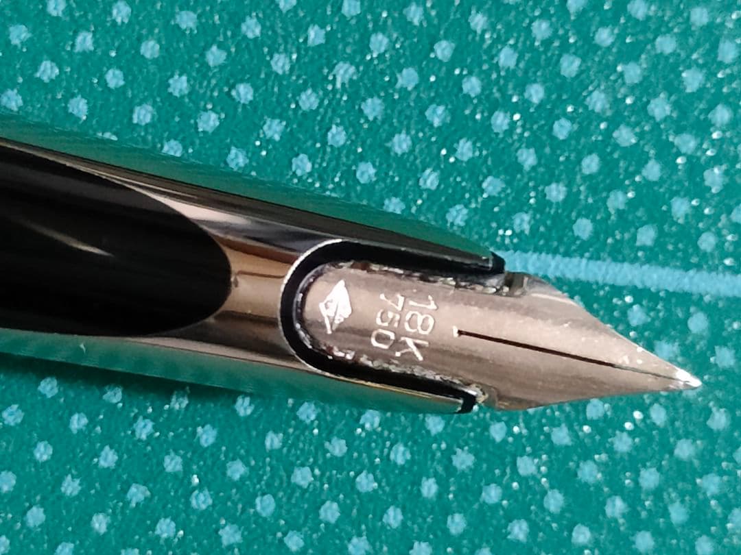 万年筆 WATERMAN C/F シルバー　銀 18k ウォーターマン