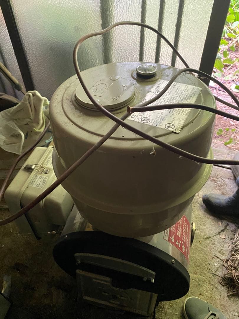 長府風呂釜ボイラー　薪、灯油兼用タイプ