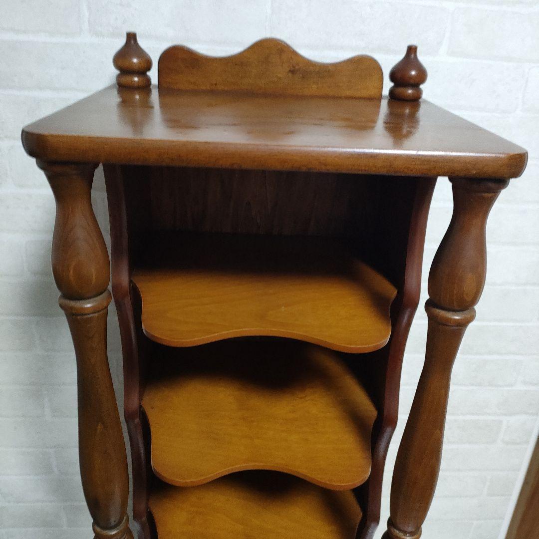 【アンティーク】光家具 Hikari スリッパラック 木製