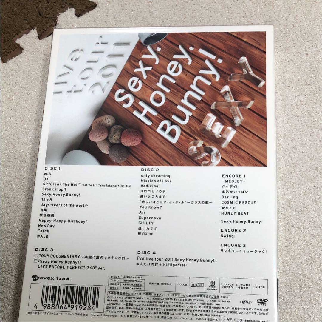V6 livetour 2011 Sexy.Honey.Bunny! sexy版