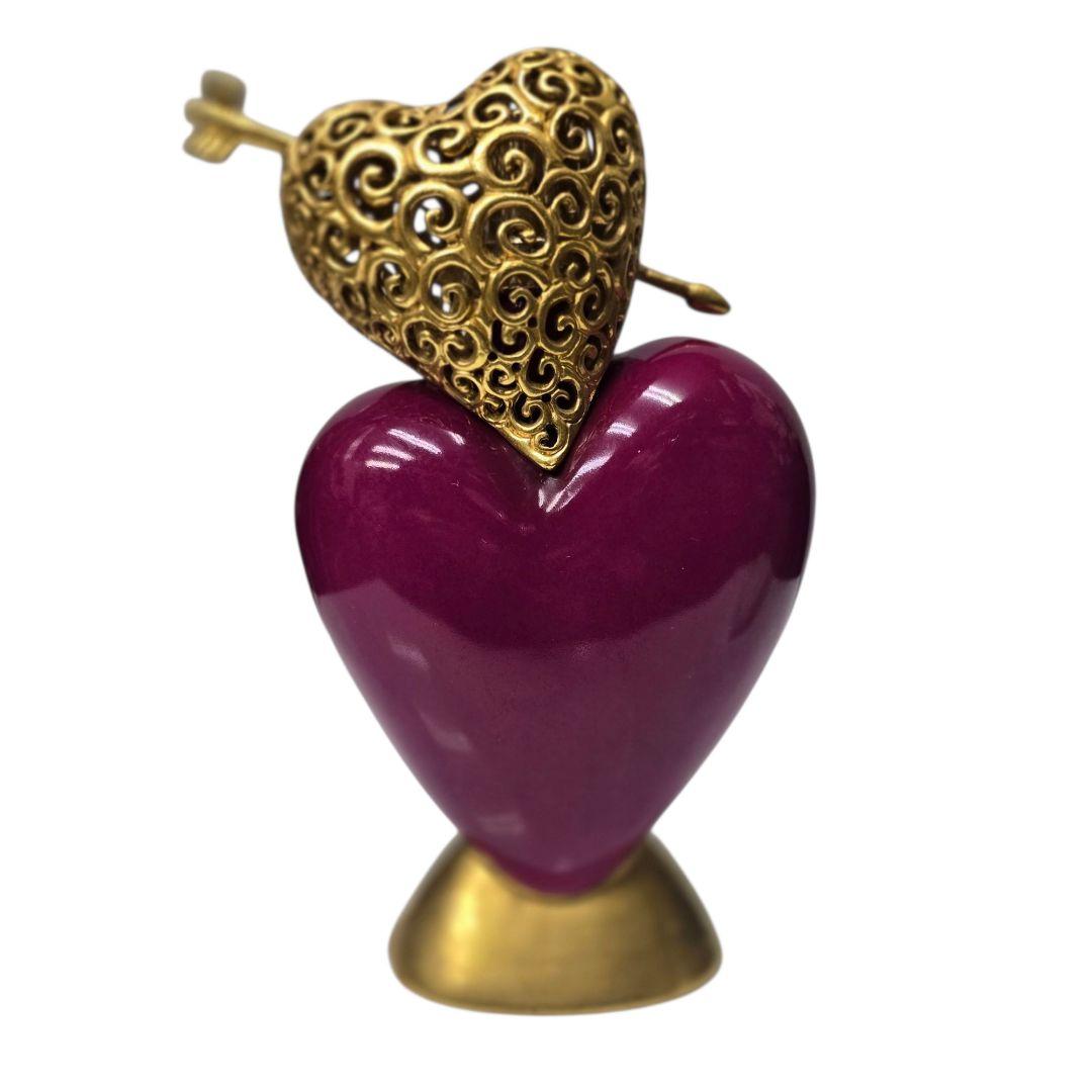 ランプベルジェ　lanpe berger ダブルハート アロー