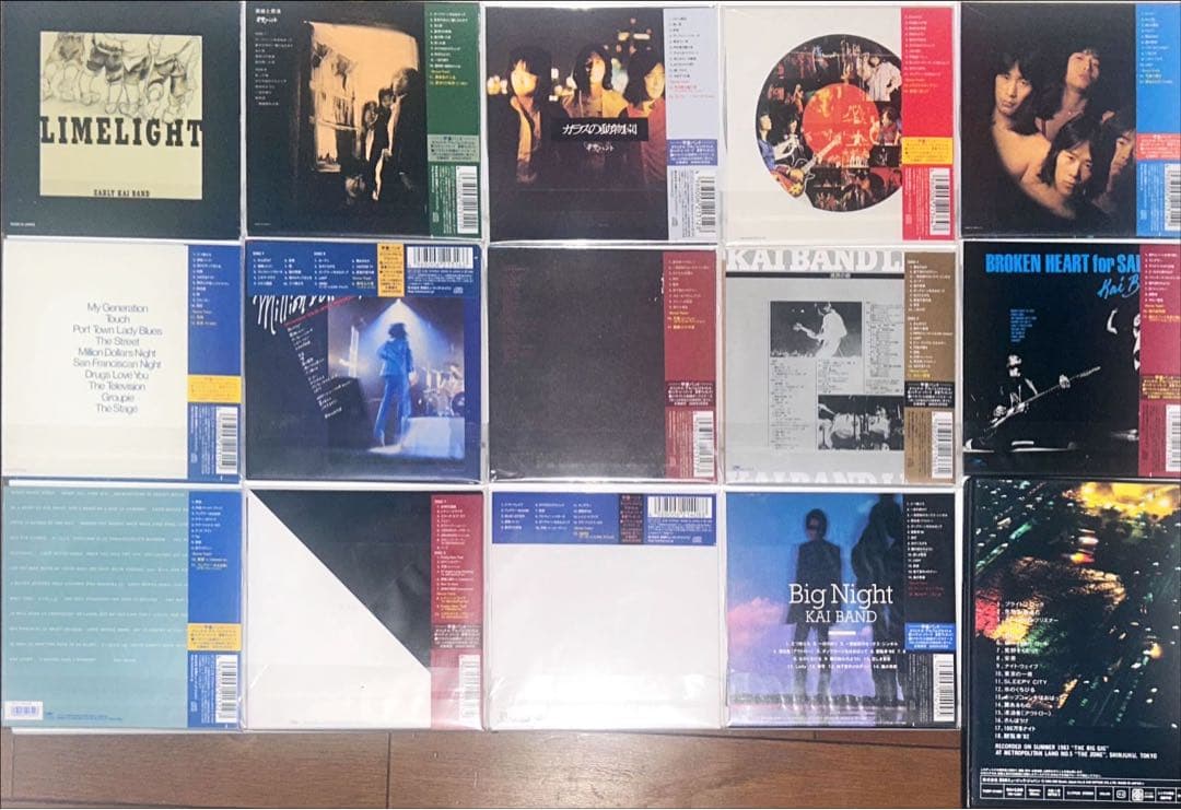 甲斐バンド 紙ジャケットシリーズ 14枚+THE BIG GIG DVD