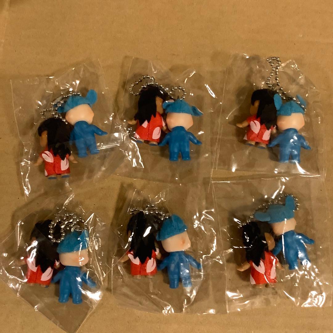 キューピー　キーホルダー　リロ&スティッチ　6セットNO.6