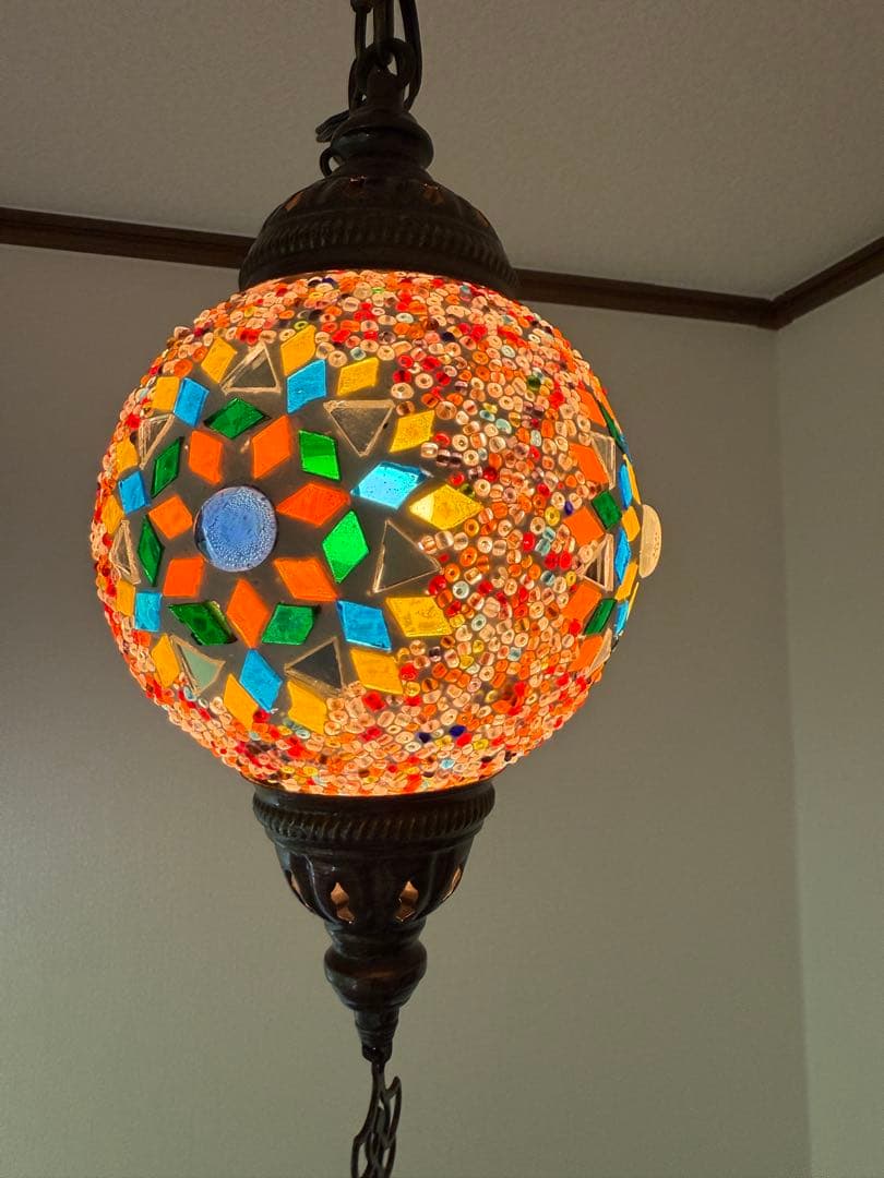 トルコランプ　モザイクランプ　ペンダントライト