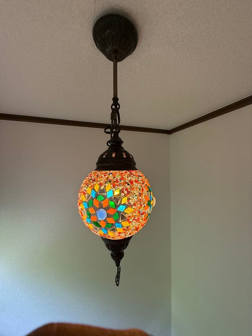 トルコランプ　モザイクランプ　ペンダントライト