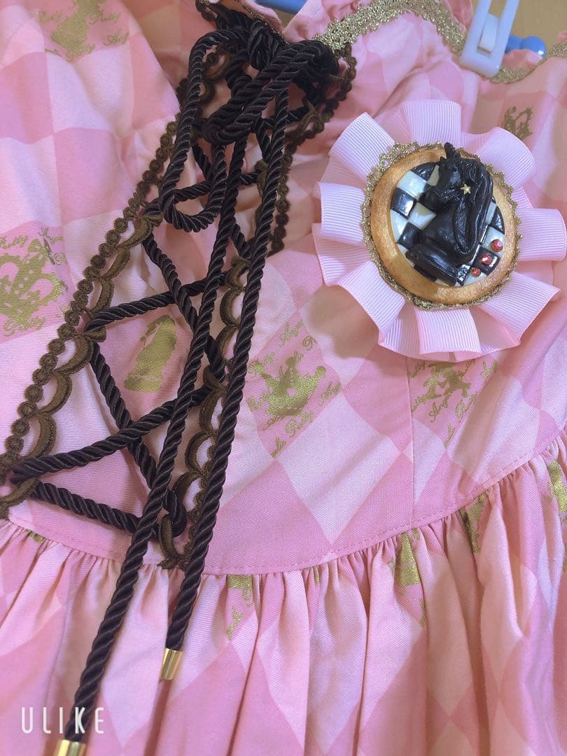 Angelic prettyチェスチョコビスチェ風ジャンパースカート