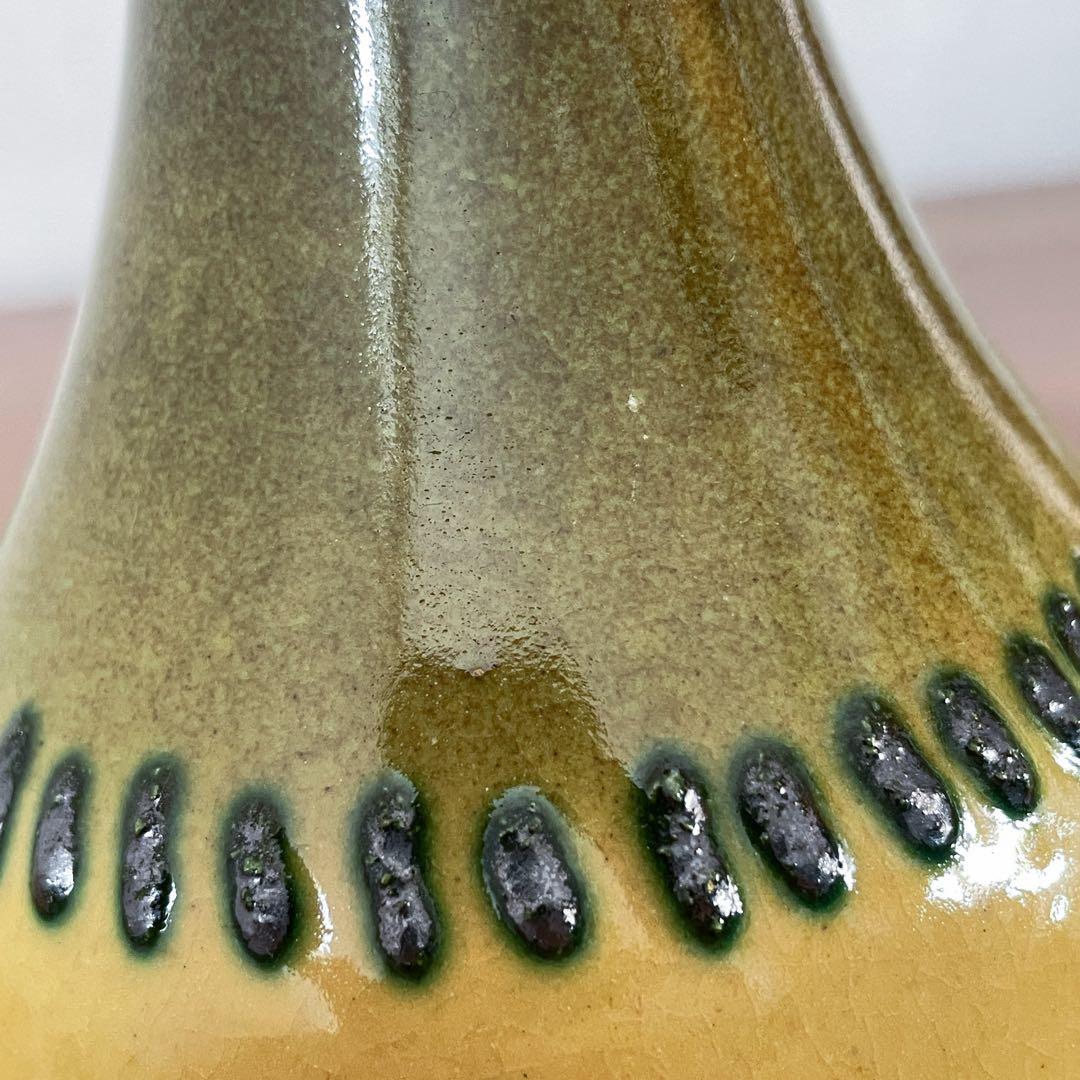 【東ドイツ Strehlaの花瓶】ミッドセンチュリー 352