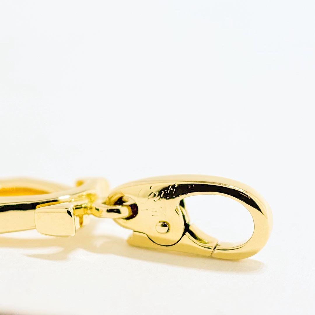 ⚪︎Cartier カルティエ 2C ロゴ チャーム YG750 K18 2.4g