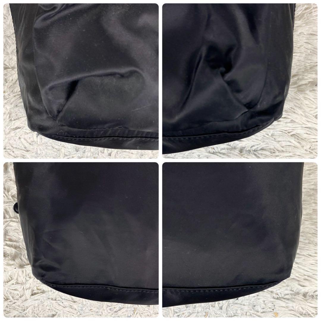 極美品 アニヤハインドマーチ ナイロン アイズ 2way ファスナー ブラック