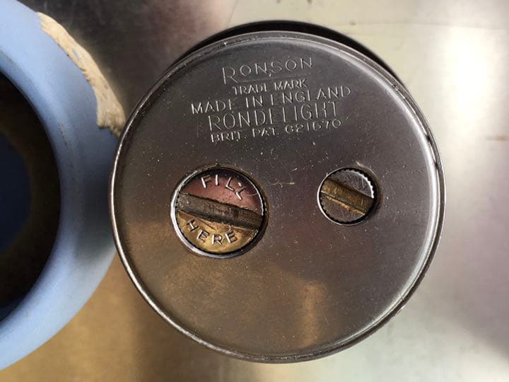 ロンソン×ウエッジウッド　オイルライター