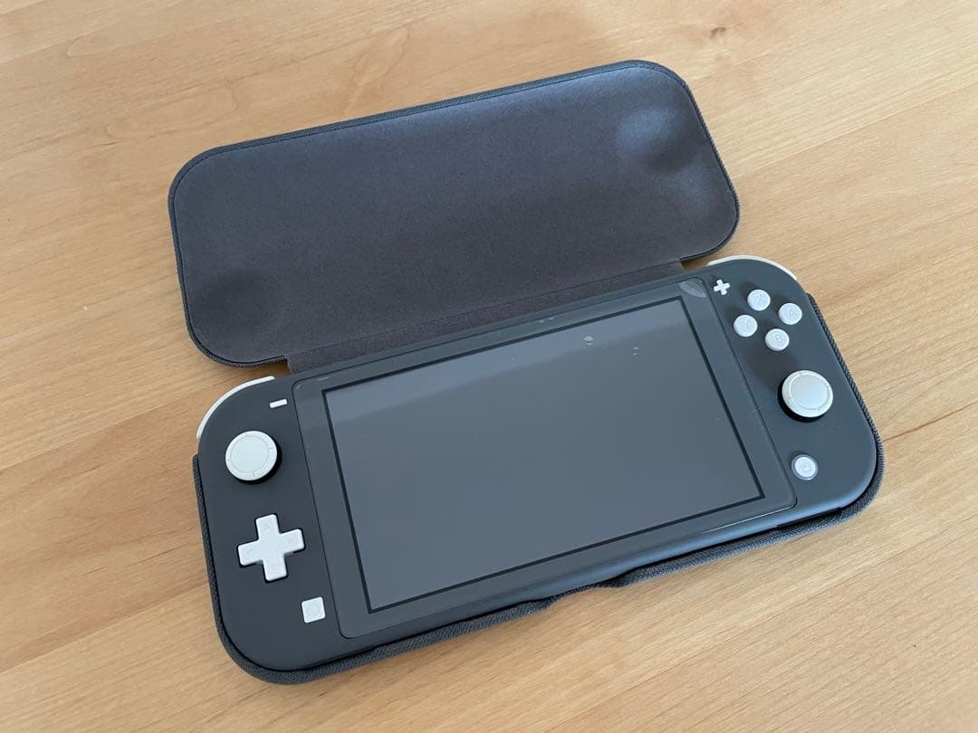 nintendo switch lite ケース付き　箱無し