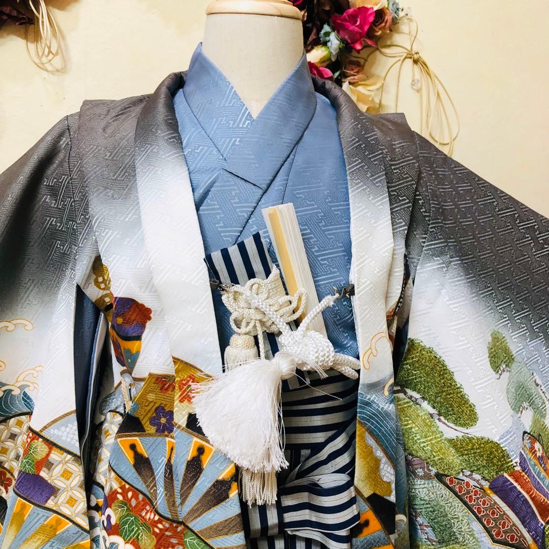 七五三五歳‼️完全️フルセット未使用に近い‼️鷹凛々しい‼️お家からは揃えるなし