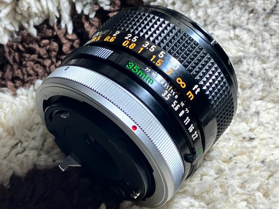 cannon FD 35mm f3.5 S.C.(Ⅲ)【 昭和レトロ 】作例あり