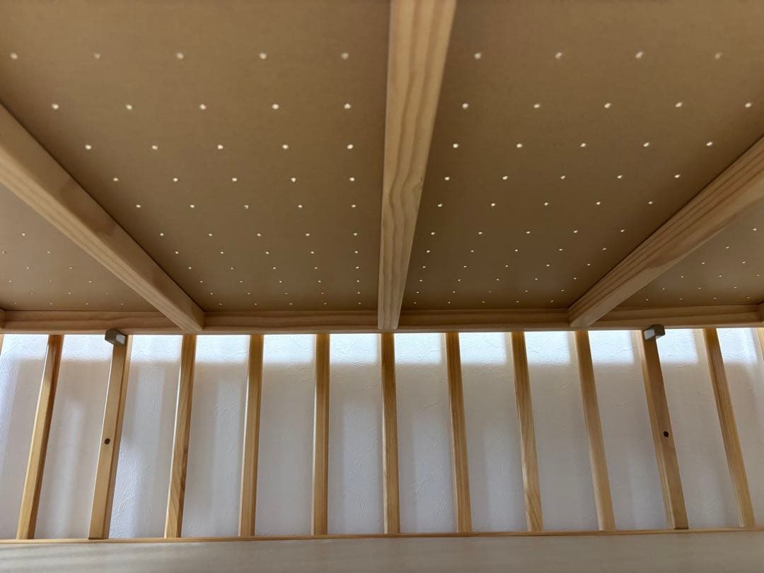 【送料込み】ベビーベッド　ティンバー　ナチュラル