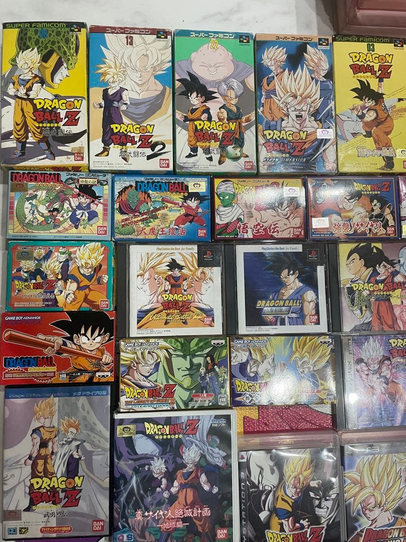 ドラゴンボール　ゲームソフト大量出品(バラ売り不可)