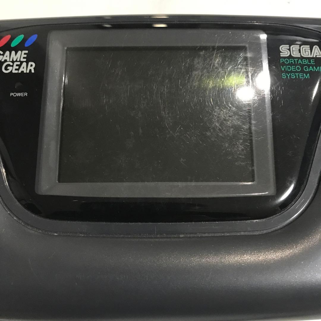 【ジャンク】ゲームギア本体　ソフト2本