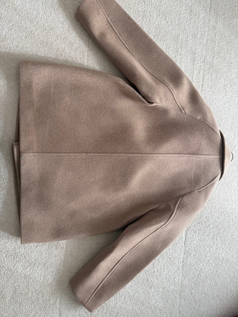 ウールボンディングミドルコート