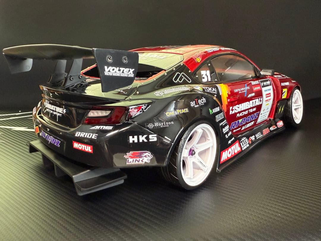 SHIBATA GR86 D1GP ボディ(レッド塗装済み)