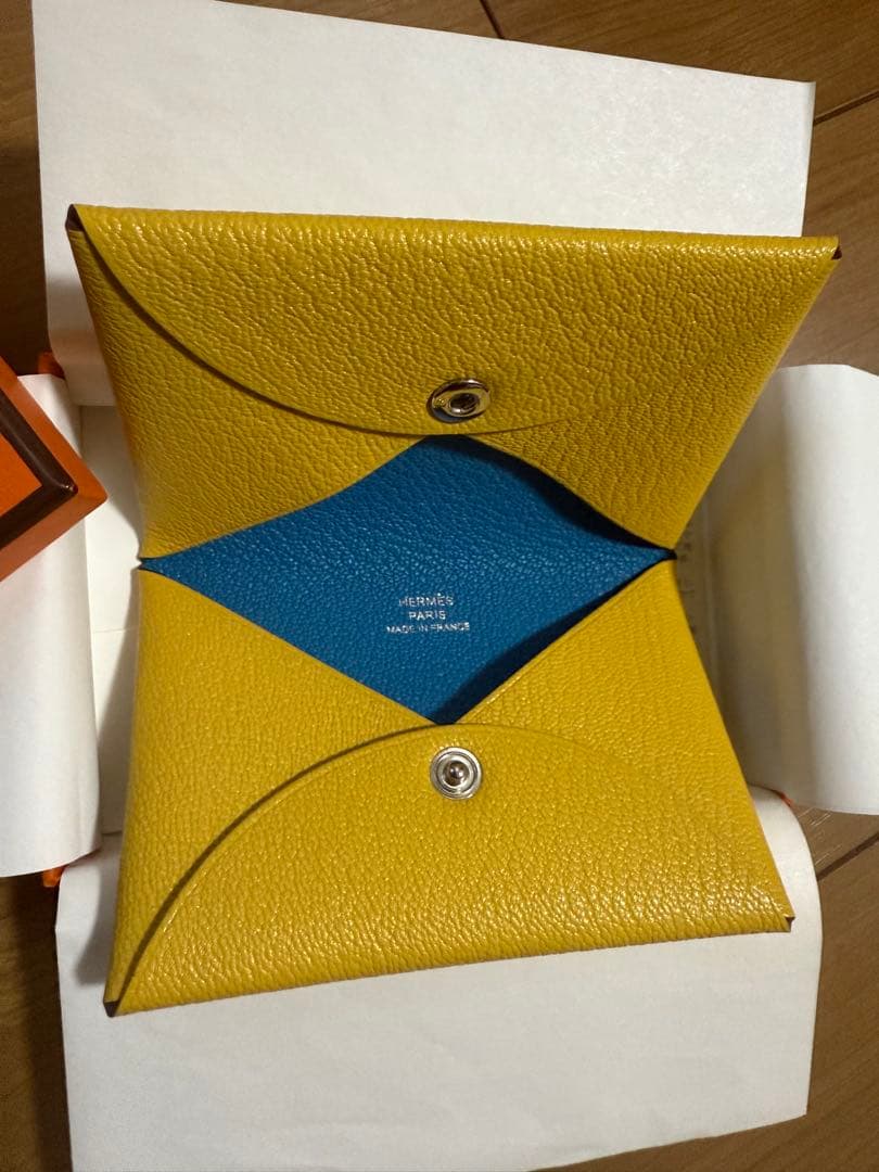 【レア品】HERMES ガルヴィ　バイカラー