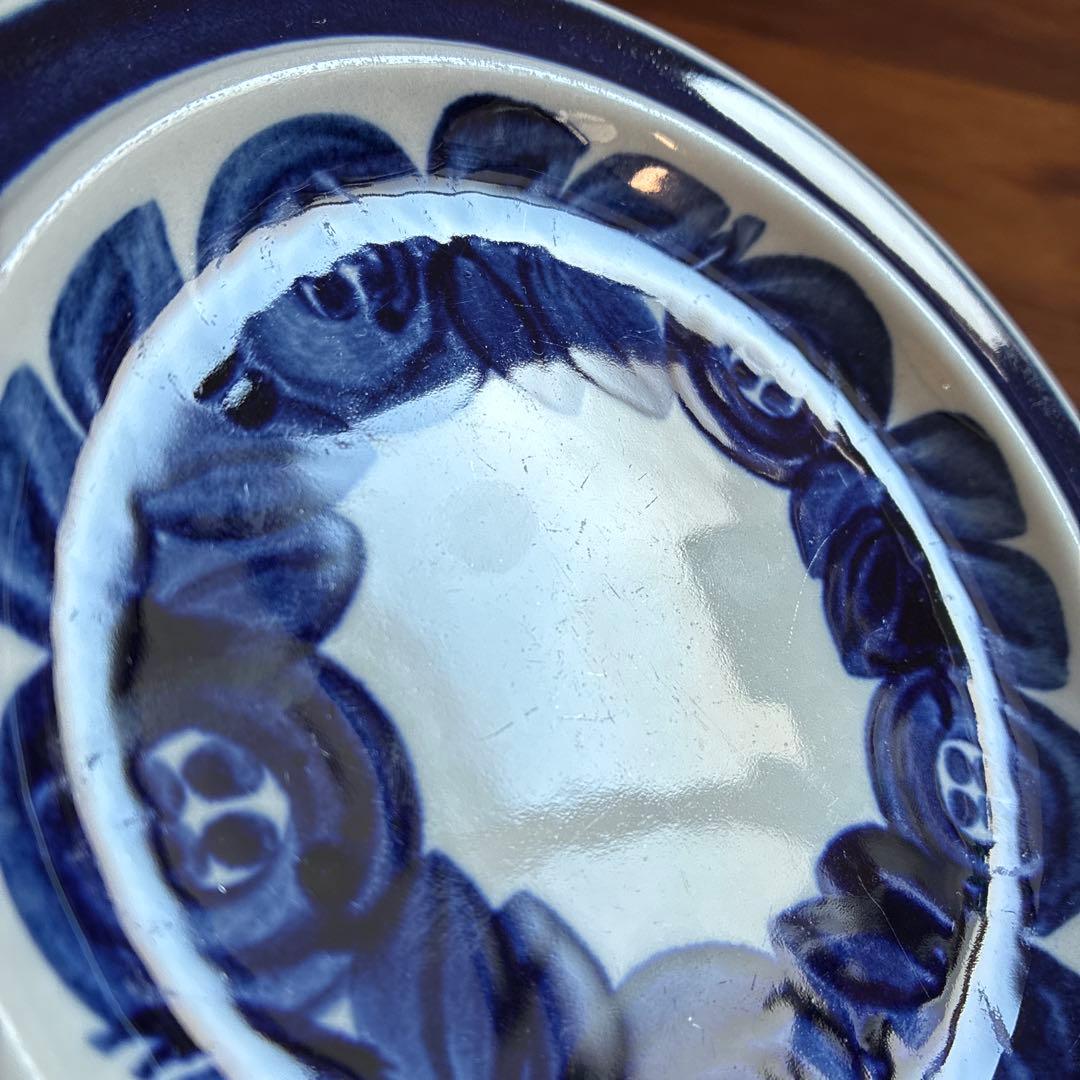 希少　Arabia　Anemone　アネモネ　絵柄入り　プレート　16cm　レア