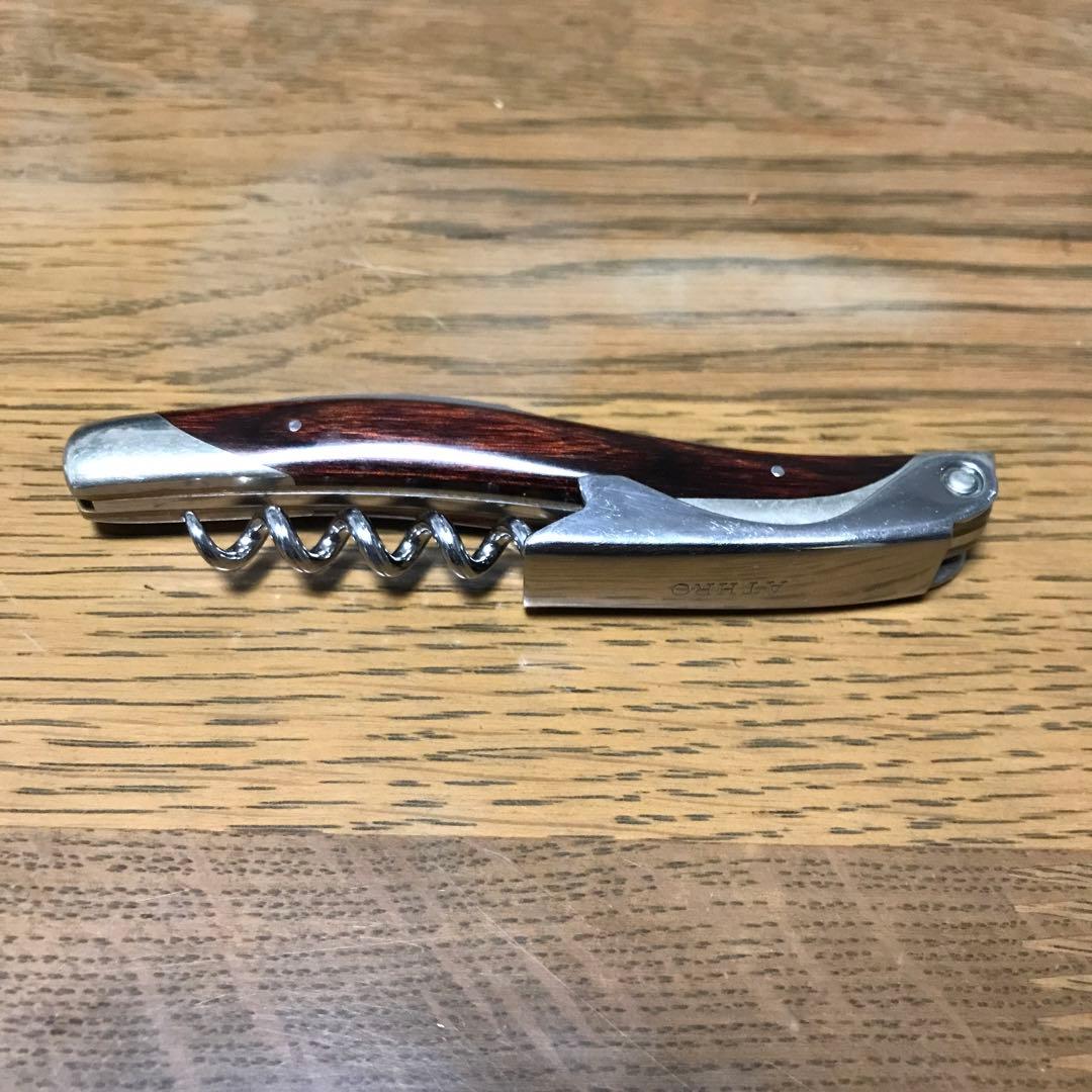 ATHRO アスロ ソムリエナイフ ダイモンドウッド DW