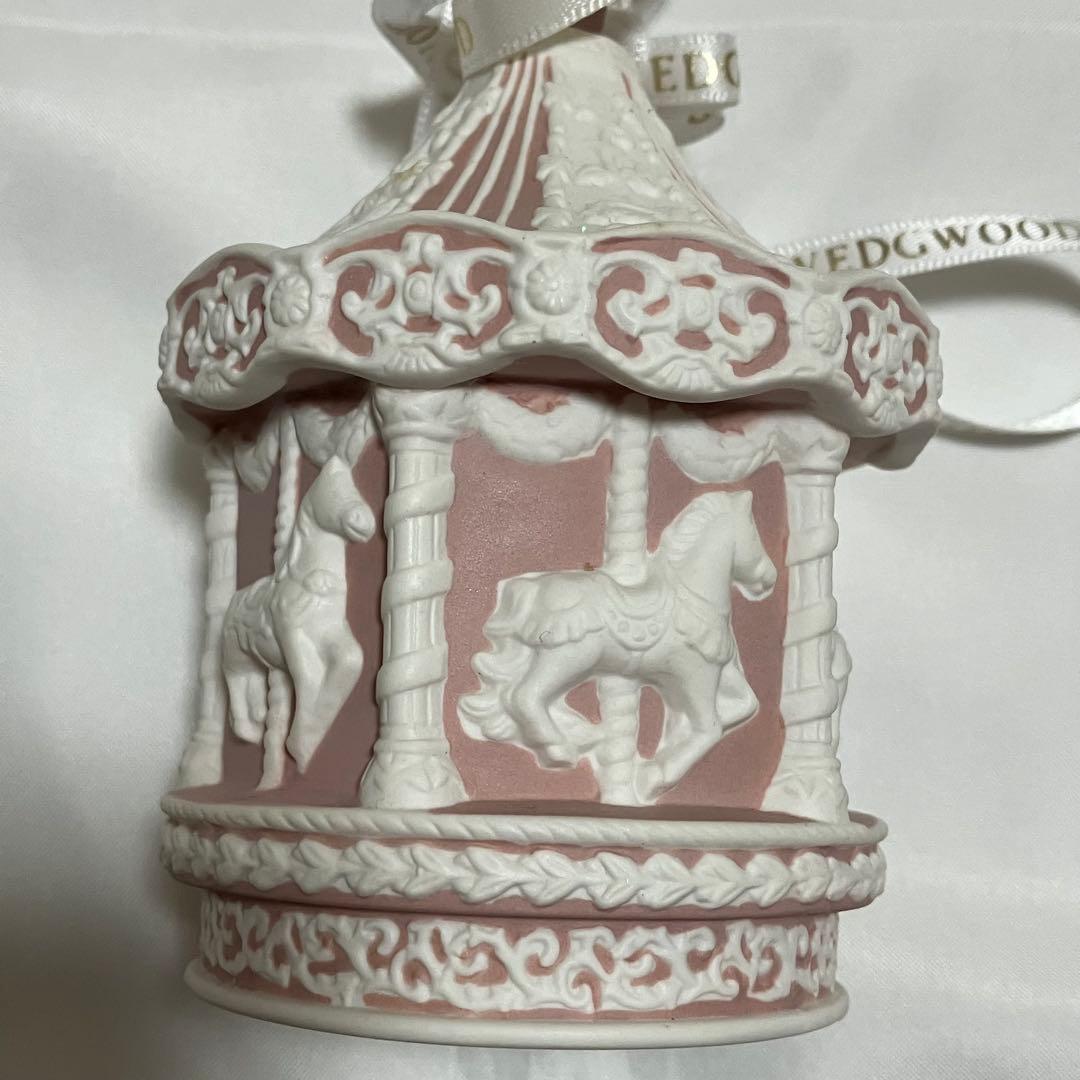  オーナメント 2014 ピンク カルーセル ウェッジウッド