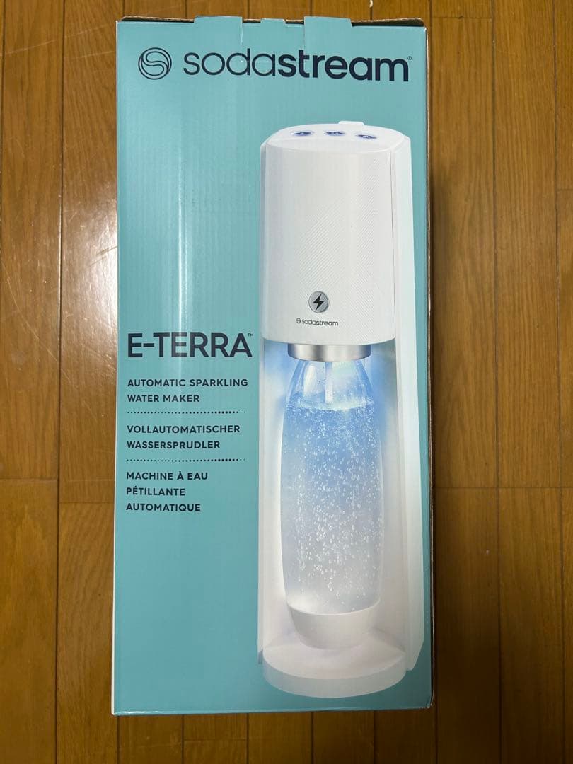 SodaStream E-TERRA 自動炭酸水メーカー ホワイト