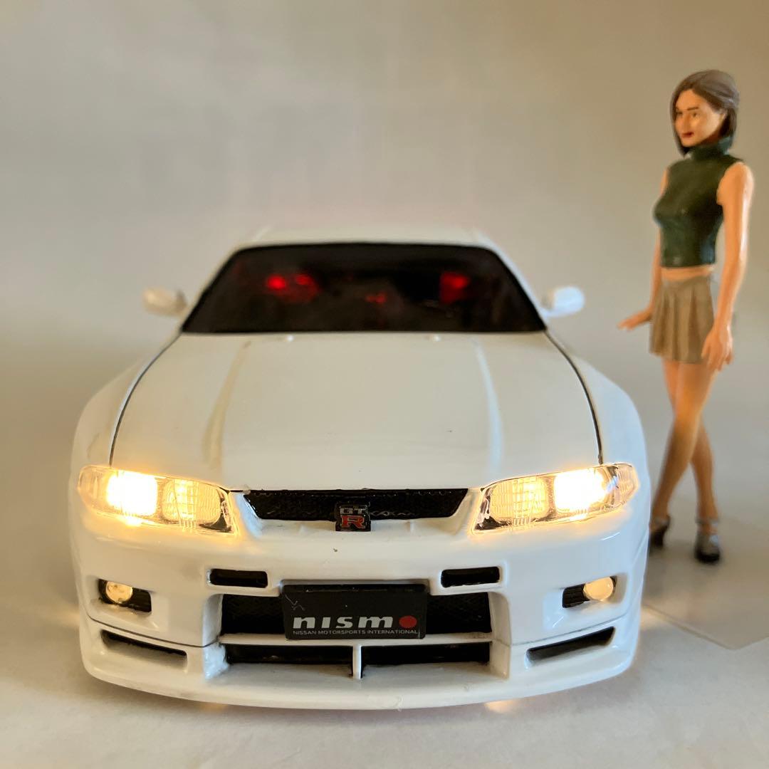 京商 ミニッツAWD用ボディ、マウント、ホイール、LED