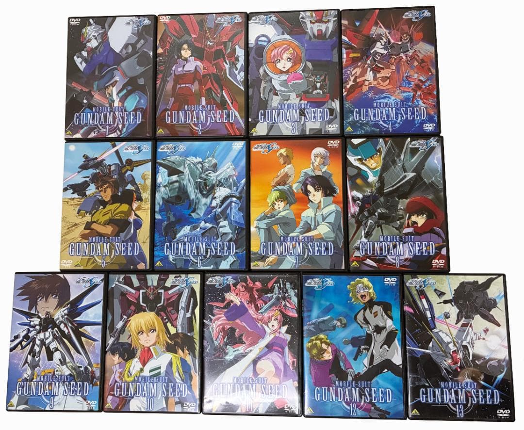 セルDVD 機動戦士ガンダムSEED 全13巻 & DESTINY 全13巻