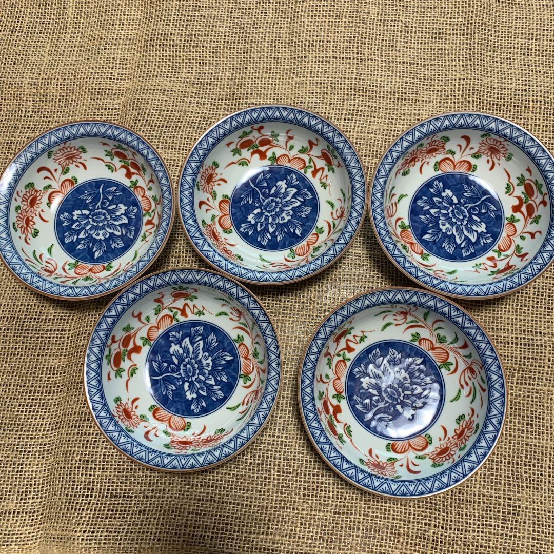 橘吉　中鉢5個セット　昭和レトロ