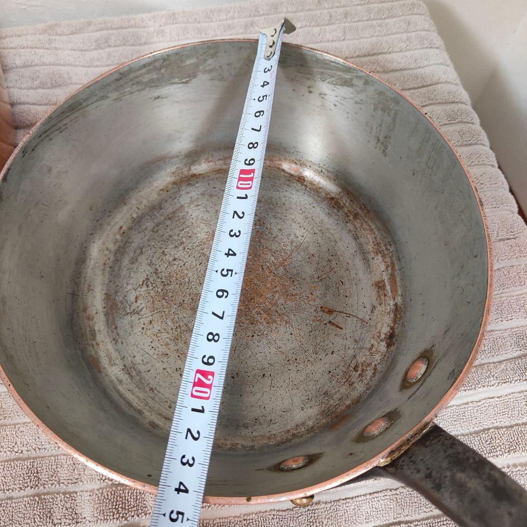 銅鍋フランス製　ソトゥーズ　セット売り