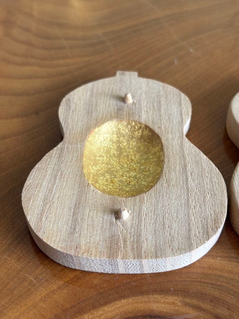 木彫香合 緑雲造 ひさご形 こおろぎ 茶道具 共箱