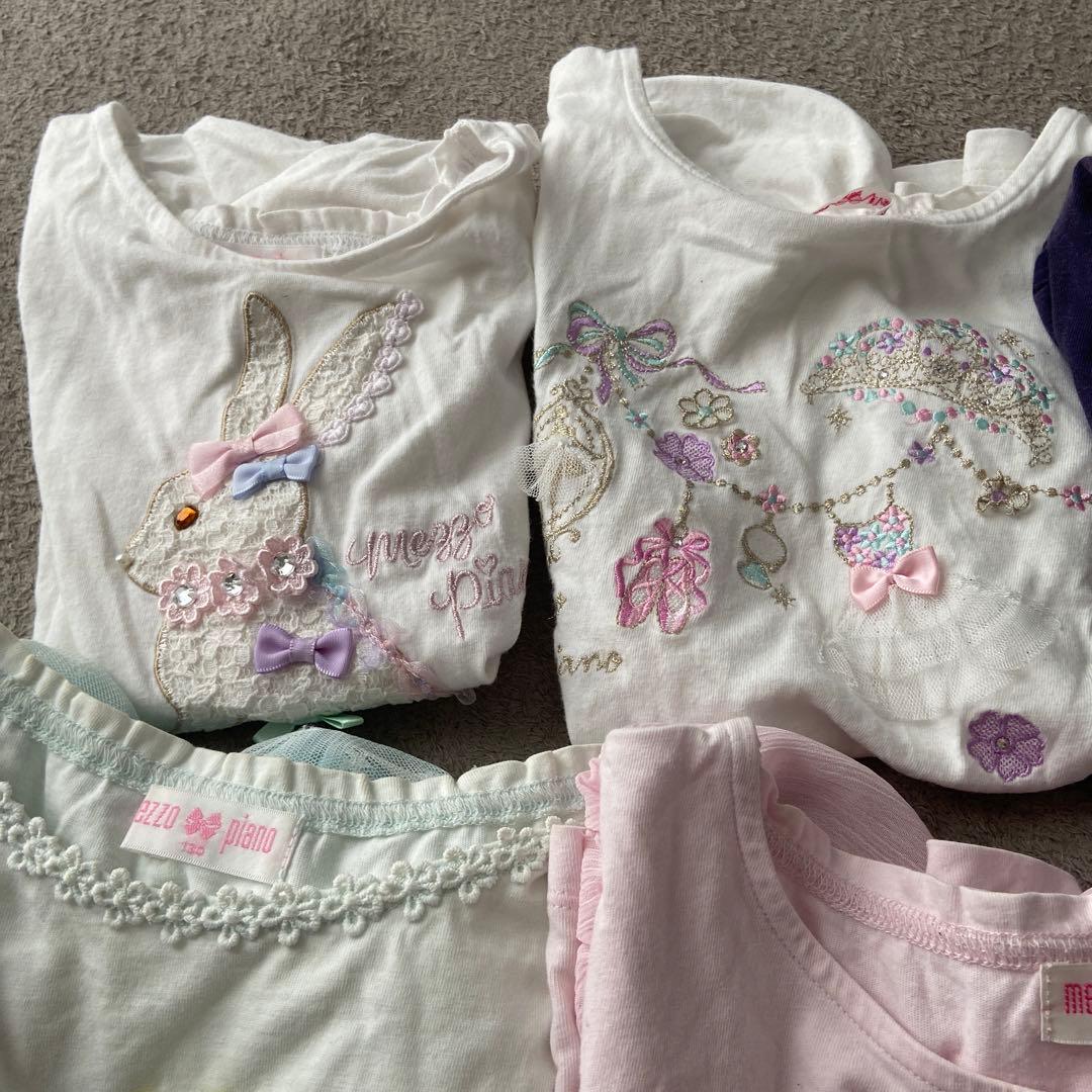 メゾピアノ11枚　ポンポネット1枚 Tシャツ 12枚セット サイズ130